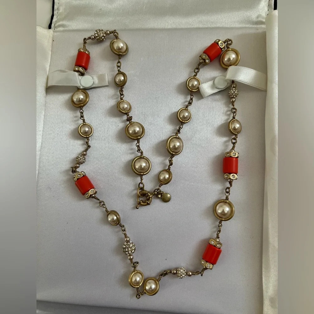 Vintage J Crew Long Beaded Necklaces for Women